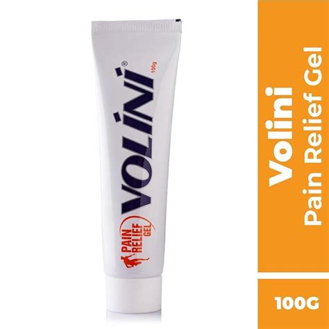 Volini - Tube of 100g Pain Relief Gel : Amazon.in: Health & Personal Care