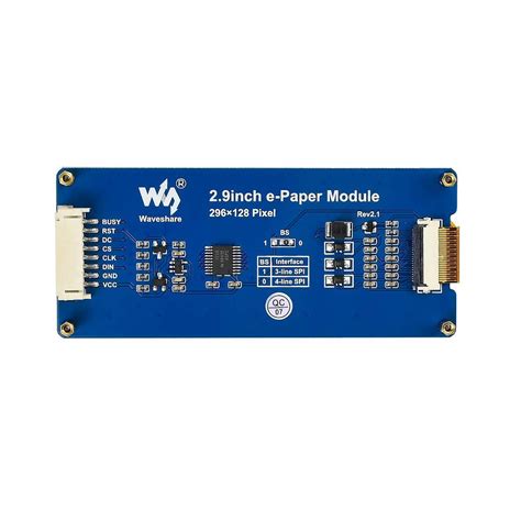 Waveshare 2.9 inch e-Ink Paper Display Module with SPI Interface