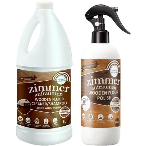 Zimmer Aufraumen Wooden Floor Cleaner 1 L Wood Floor Polish ...