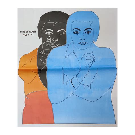 Target Paper Fig. C Rubia | Army Sales
