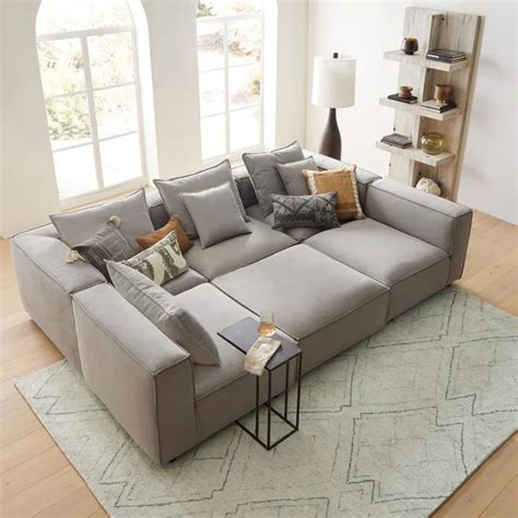 Coburn six piece pit sectional Sofa from AED 4349 | A to Z Furniture