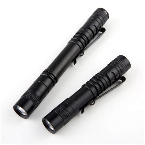 Mini LED Strong pen clip Aluminum Alloy flashlight - Outdoorsdirect.eu | Fishing Tackle ...