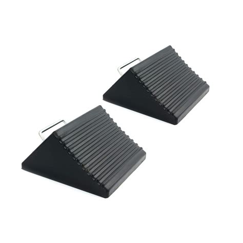 Buy AFA Tooling - Set of 2 Wheel Chocks | Heavy Duty Nylon Rubber Wedge ...