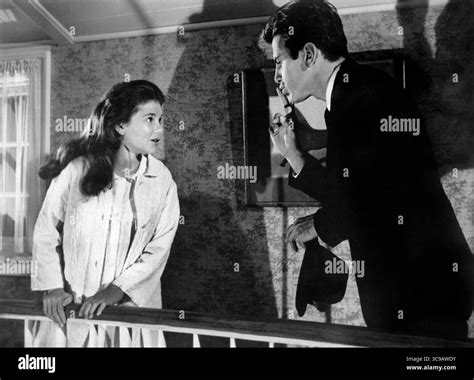 Annette, Gorman, Maximilian Schell, on-set of the film, "Five Finger ...