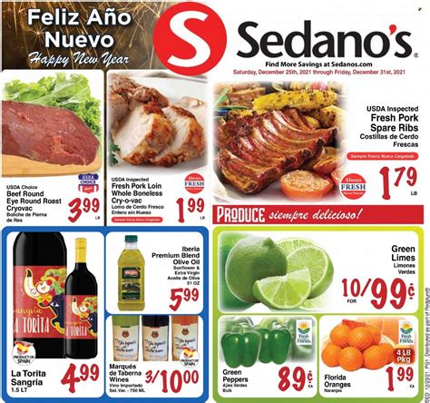 Sedano's (FL) Weekly Ad Flyer December 26 to January 2