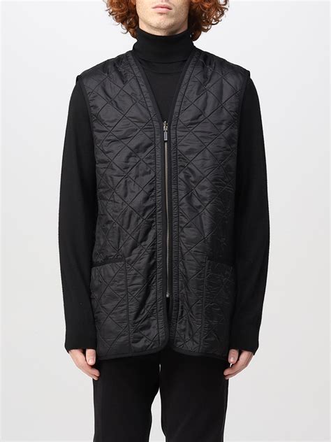 Barbour Suit vest men - Black | 222MLI0002 | GIGLIO.COM