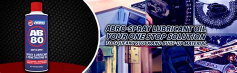ABRO AB-80-100 Spray Lubricant & Penetrating Oil Corrosion Inhibitor ...