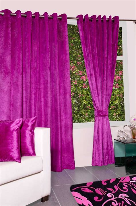Racy Pink Curtains
