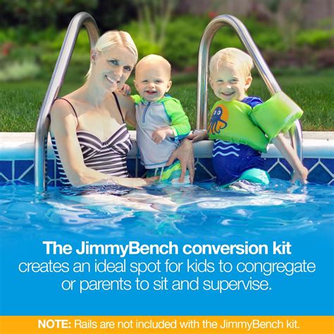 The Jimmy Bench for Inground Pool Ladders (Rails NOT India | Ubuy