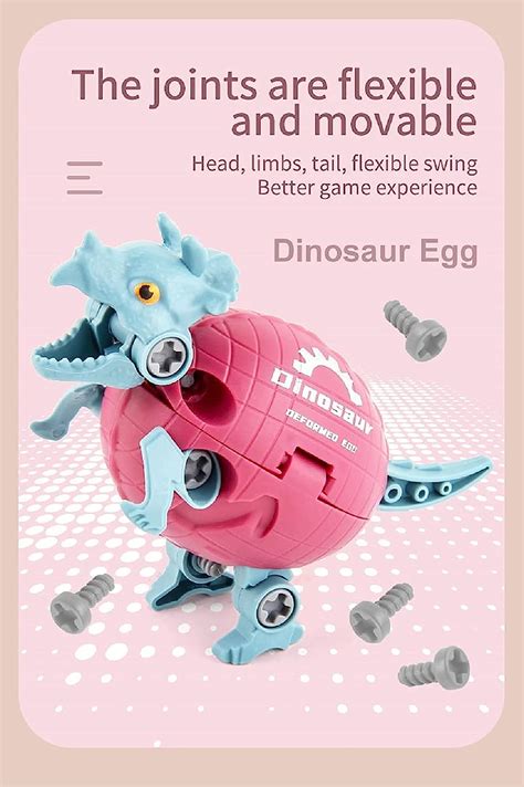 Buy 4Pcs Dinosaur Toys Dinosaur Robot Transforming Toys Transformed ...