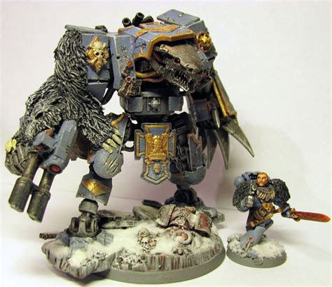 CoolMiniOrNot - Space wolves dreadnought 2 by Ulfhrafn Grim
