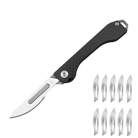 Scalpel Carbon Fiber EDC Folding Knife - Edcgearzone.com