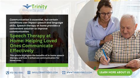 Speech Therapy at Home: Effective Communication