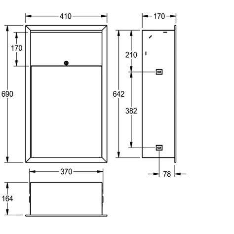 BIM objects - Free download! RODAN waste bin RODX605EE | BIMobject