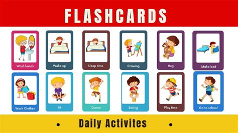 Daily Routine FlashCards 的图像结果