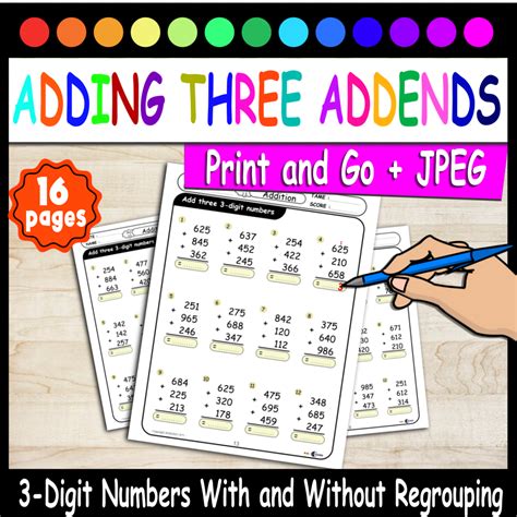 Image result for Adding 3-Digit Numbers