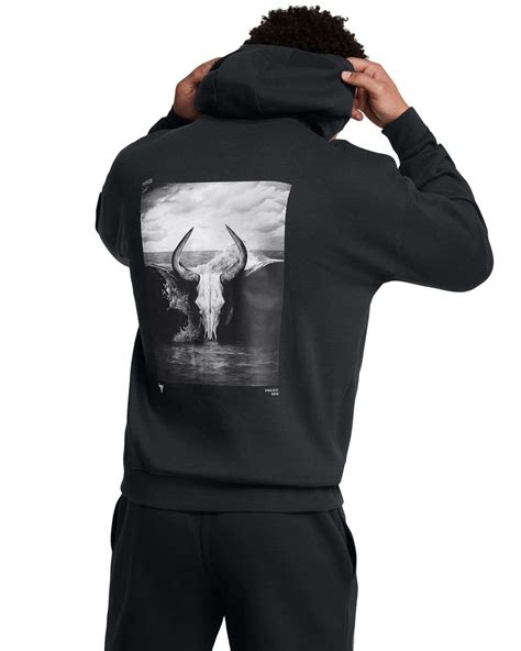 UA Men's Project Rock Icon Fleece Hoodie | Under Armour