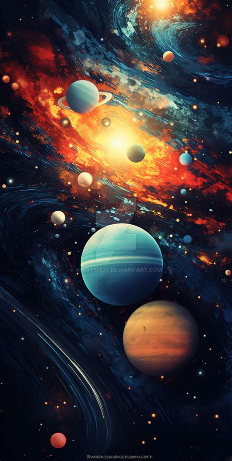 Space Planet Art 的图像结果