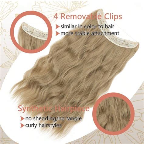 24 Inch Invisible Wire Hair Extensions With Transparent Wire Adjustable ...