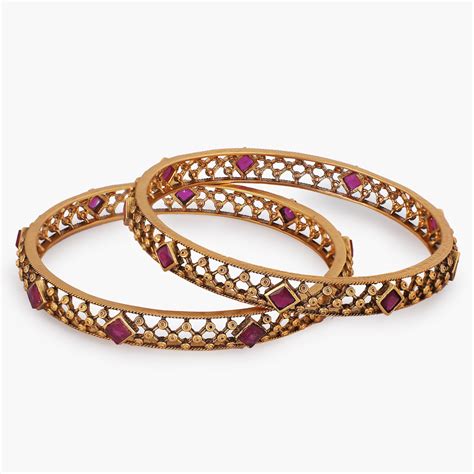Explore Tarinika's Oma Antique Bangles | Indian Jewelry Online ...