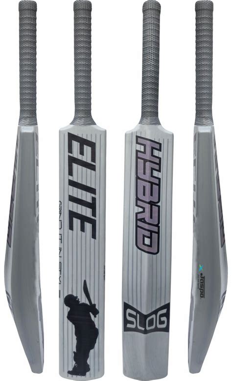 Buy Jaspo Slog Elite Plastic Tennis Cricket Bat, Hybrid PU Filled ...