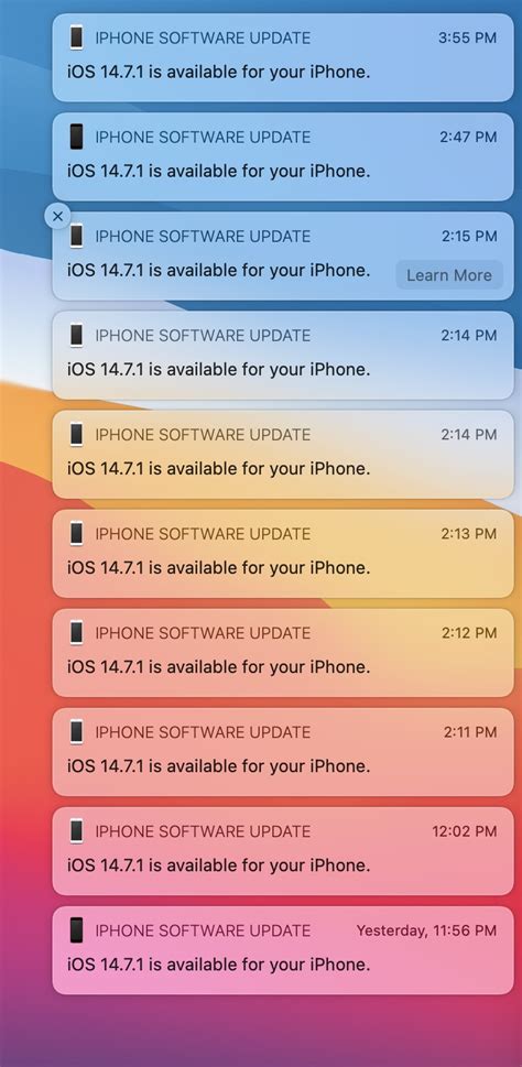Image result for Software Update Notification
