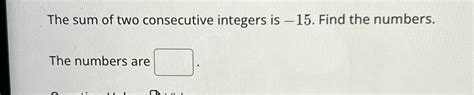 Image result for How to Find Two Consecutive Numbers
