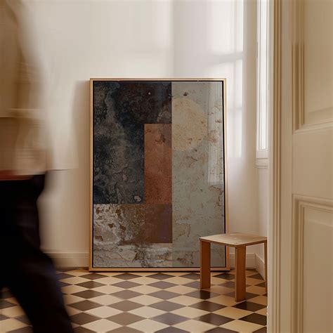 Buy Vintage Wall Decor #2, Abstract Painting Wall Art Online at Best ...