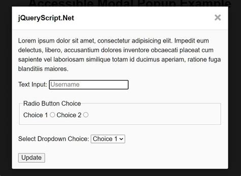 Image result for jQuery Modal Popup