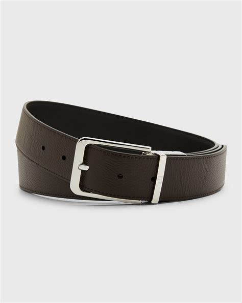 Brunello Cucinelli Men's Leather Belt | Neiman Marcus