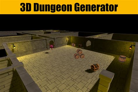 Unity Random Dungeon Generation 的图像结果