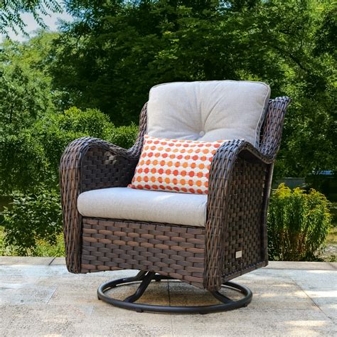 Wicker Glider Patio Chairs at Arthur Popp blog