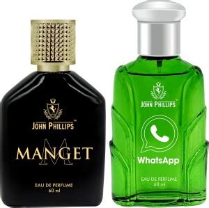 Buy John Phillips MANGET & WHATSAPP | Long Lasting | Combo Eau de ...