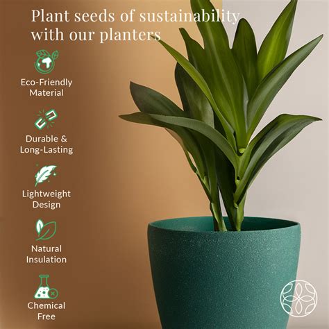 Lily Planter Big 9" – Stylish & Sustainable – Irida Naturals