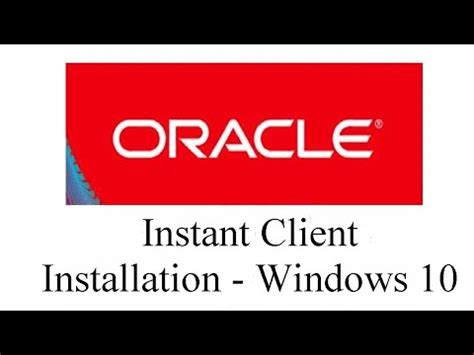 How to Install Oracle Instant Client 的图像结果