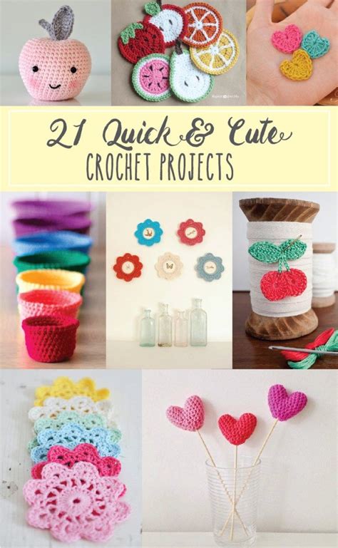 crochet projects cute