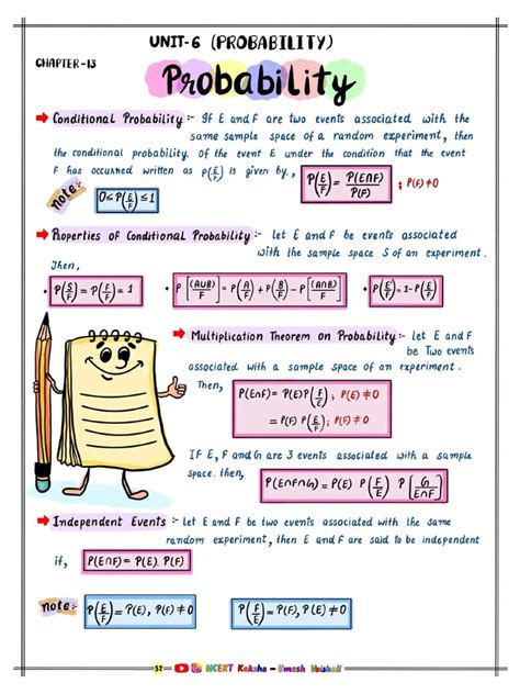 Image result for Probability Formula Class 12th