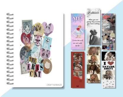 craft maniacs 2024 TAYLOR DIARY + FREEBIE COLLECTION A5 Diary RULED 160 ...
