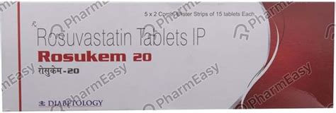 Rosukem 20 MG Tablet (10): Uses, Side Effects, Price & Dosage | PharmEasy