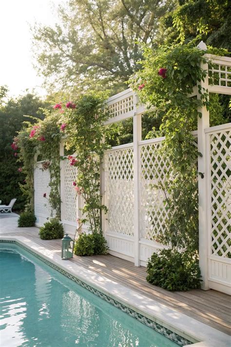 Image result for Pool Privacy Screen Ideas