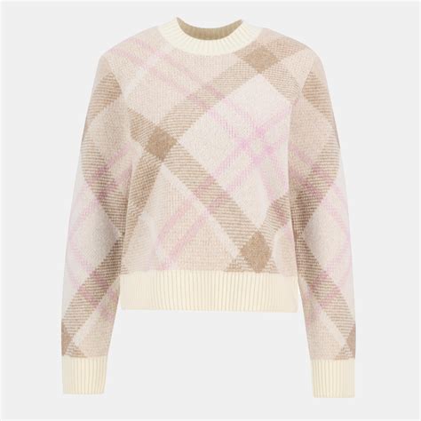 Barbour Womens Sara Tartan Jumper | Flannels