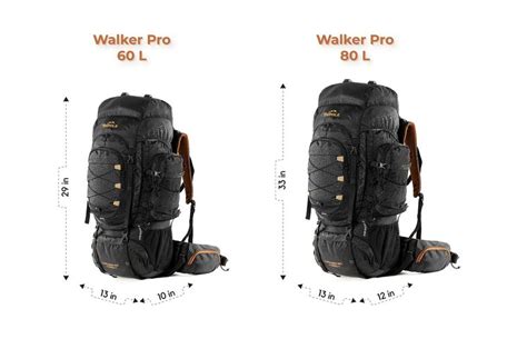 Custom Walker Pro Rucksack 60L | Buy Personalised Hiking/Camping Bag Online