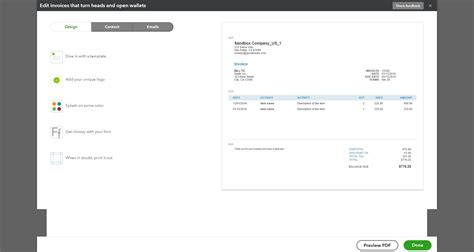 Image result for QuickBooks Pro Invoice Templates