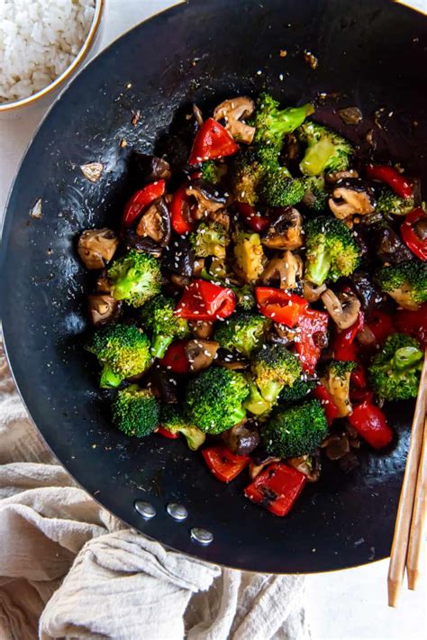 Broccoli Mushroom Stir Fry - Wholesome Made Easy