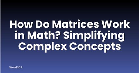 Image result for How to Solve Matrices Math
