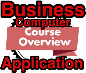 Image result for Buisness and Computer Application Course