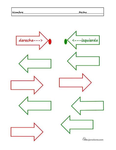 Pin de Ale en ideas | Ejercicios de lateralidad, Material didactico ...