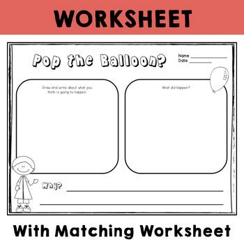 Image result for Balloon Pop Science Project