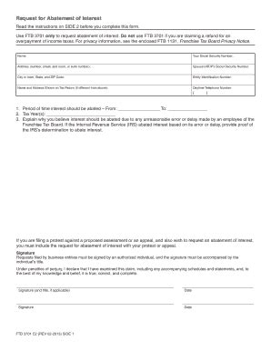 Ftb 3701 - Fill and Sign Printable Template Online