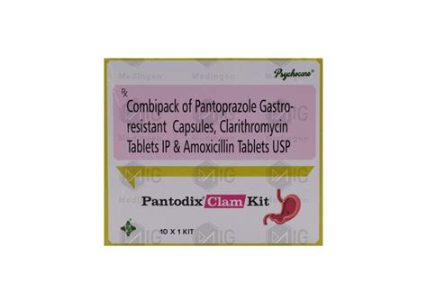 Pantodix Clam Kit: Uses, Benefits, Side Effects & Price